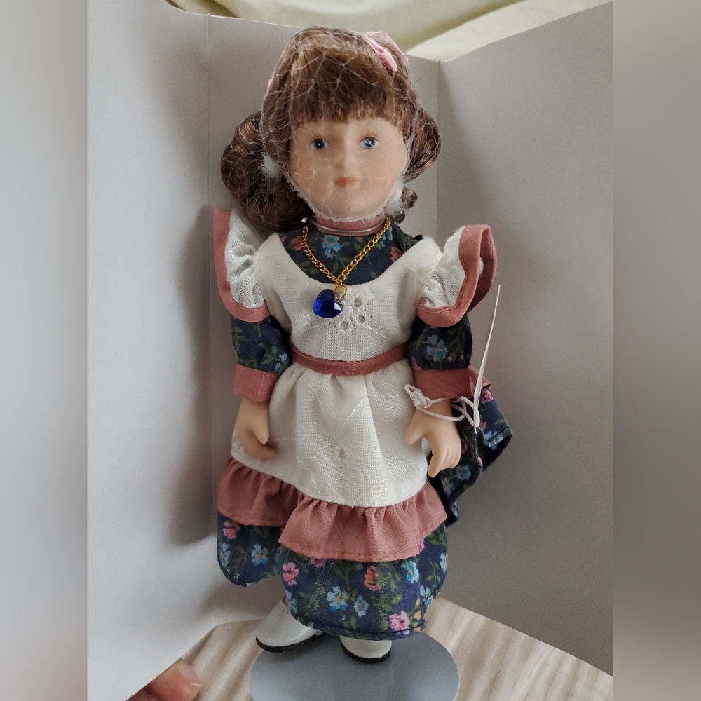 NIB Russ porcelain Doll of the Month September